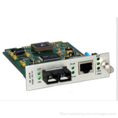 Web Console Manageable Media Converters SNMP , Telnet